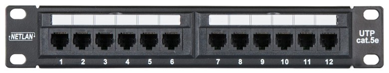 Патч-панель Netlan EC-URP-12-UD2