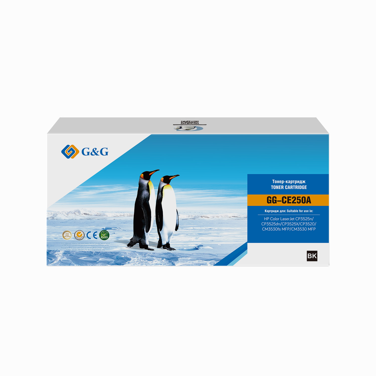 Тонер-картридж G&G GG-CE250A Черный