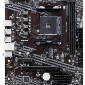 Материнская плата MSI PRO A520M-S, AM4, AMD A520, mATX