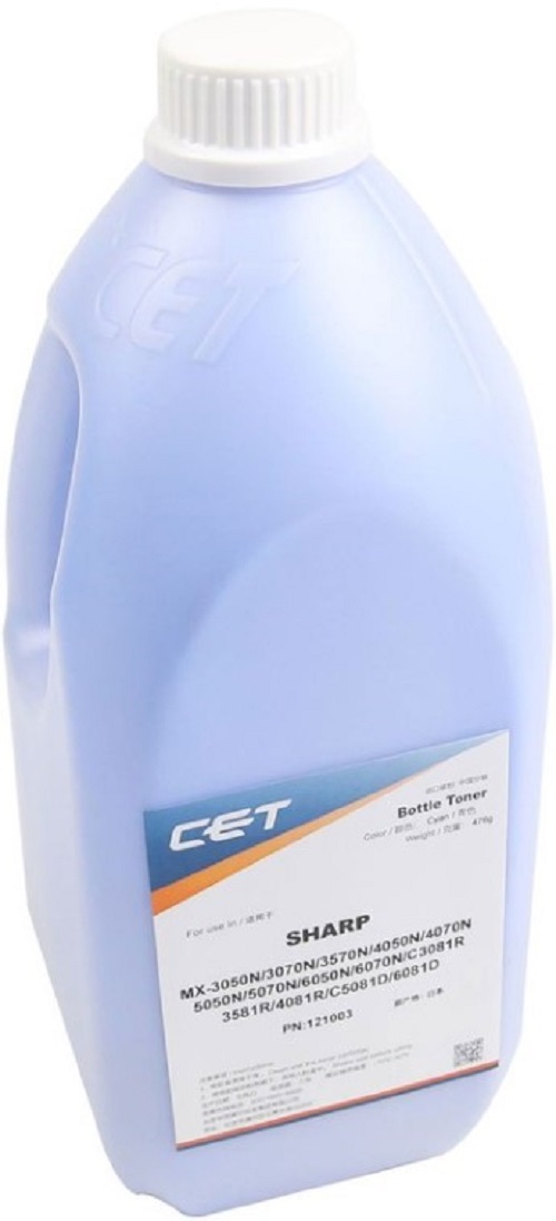 Тонер-картридж CET CET121003 Голубой