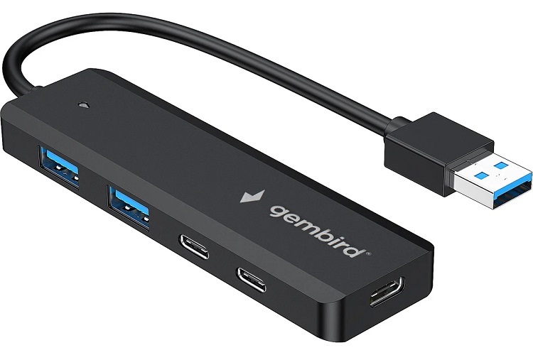 Разветвитель USB 3.1 Gembird UHB-C415