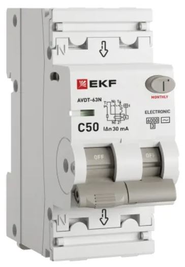 Автомат дифференциальный EKF D63N26E50C30