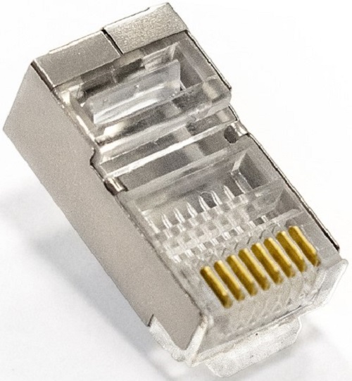 Коннектор RJ-45 (8P8C) cat.5e Exegate PL45-C5-8P8C-SH-100