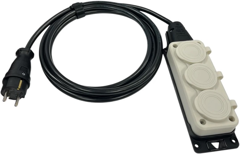 Удлинитель силовой iTOK i-CONNECT-PLUS-SU-KG-315-3-54-5-WHITE