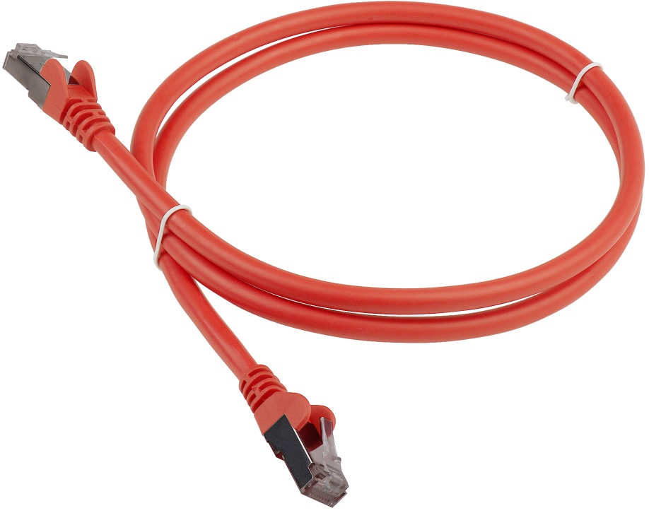 Кабель патч-корд F/UTP 6 кат. 2м Lanmaster LAN-PC45/S6-2.0-OR