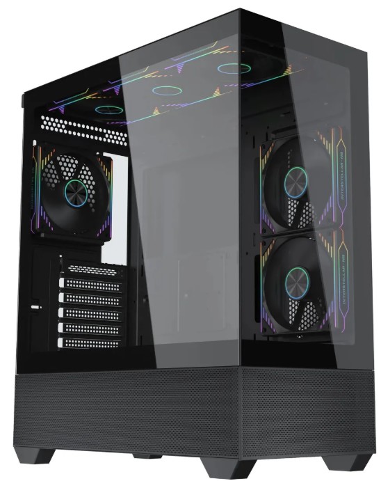 Корпус ATX ACCORD ACC-EL1B TG