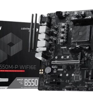 Материнская плата MSI PRO B550M-P WIFI6E, AM4, AMD B550, ATX
