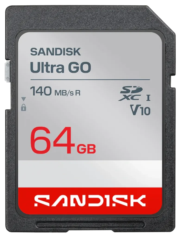 Карта памяти SDXC 64Gb SanDisk Ultra SDXC