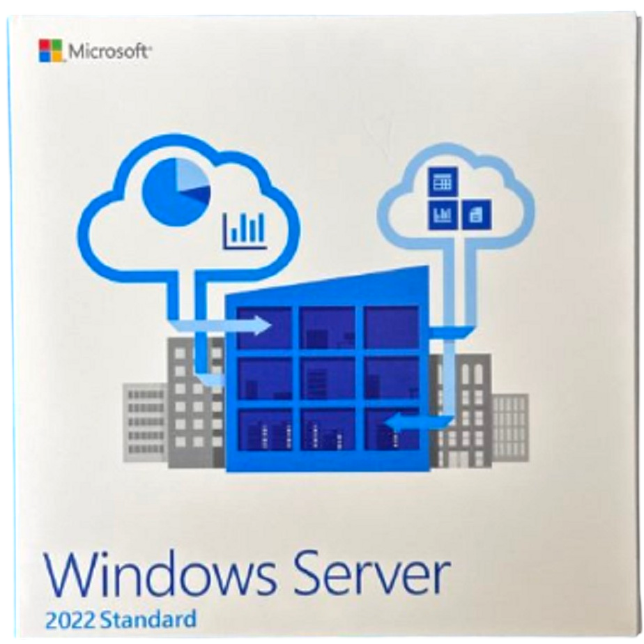 ПО Microsoft Windows Server 2022 Standard 16 Core License Pack BOX + 5 CALS (P73-08495)