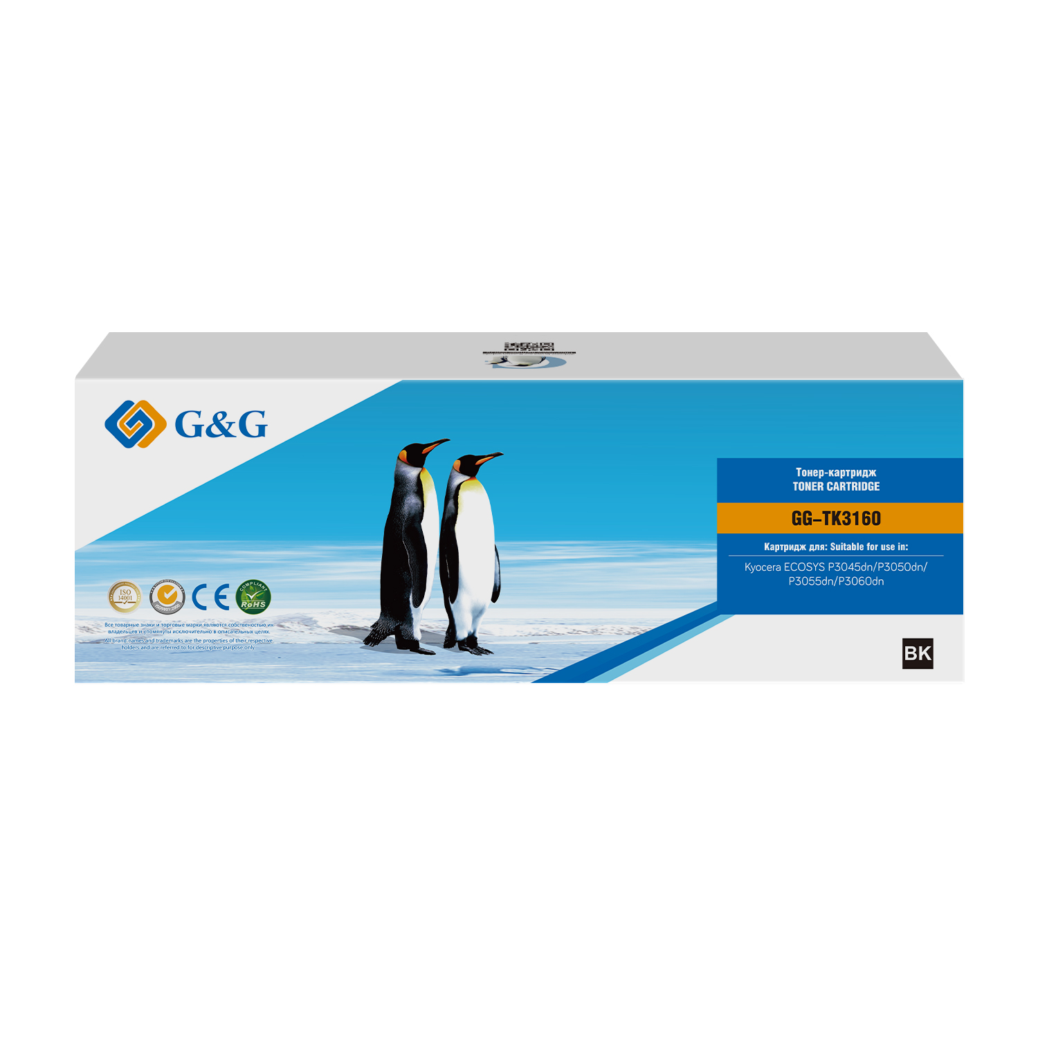 Тонер-картридж G&G GG-TK3160 Черный