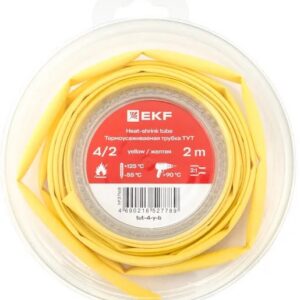 Термоусаживаемая трубка EKF tut-4-y-b