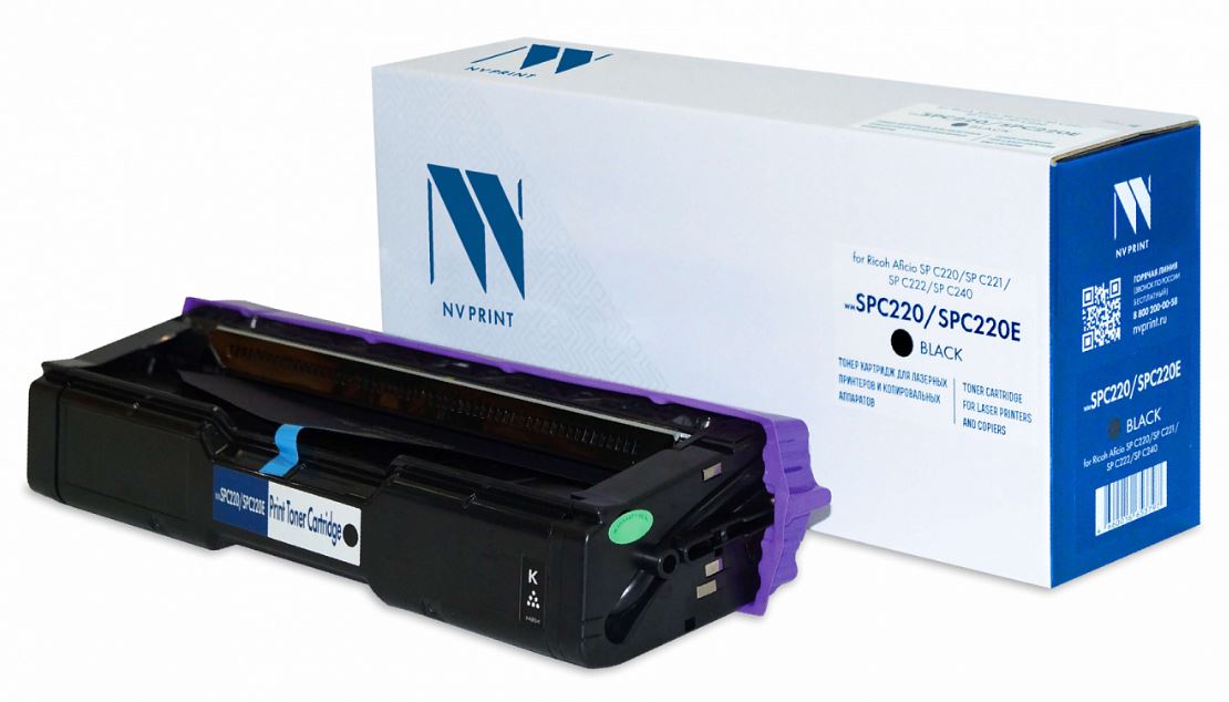 Тонер-картридж NVP NV-SPC220Bk Черный