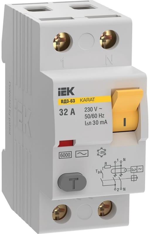 УЗО IEK MDV20-2-032-030