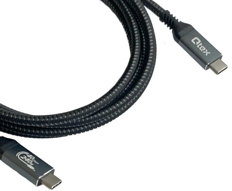 Кабель Qtex USB4 Gen3 TPE CC-1