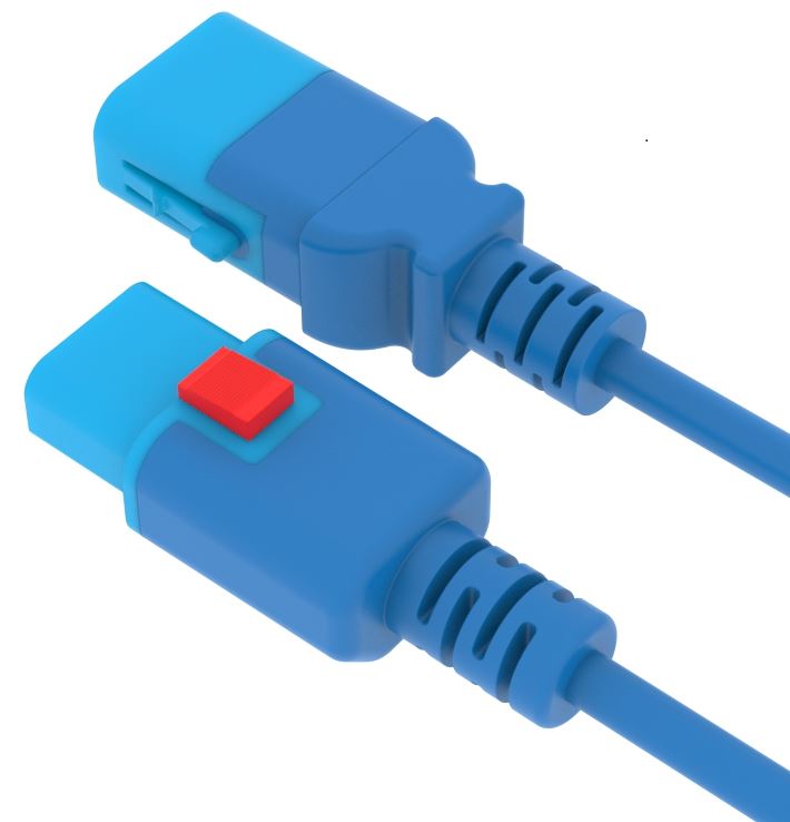 Кабель питания Filum FL-PC-C13F/C14F-C1-0.5-BL