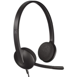 Проводные наушники Logitech H340, Проводной, Накладные, Черный, [981-000509]
