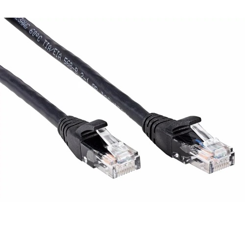 Кабель патч-корд U/UTP 6 кат. 1.5м iOpen ANP612B-BK-1.5M