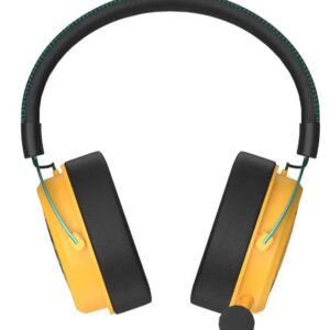 Проводная стереогарнитура A4Tech Bloody MR595 Renegade, Bluetooth, Радиоканал, Накладные, Желтый, [MR595 yellow/picture]