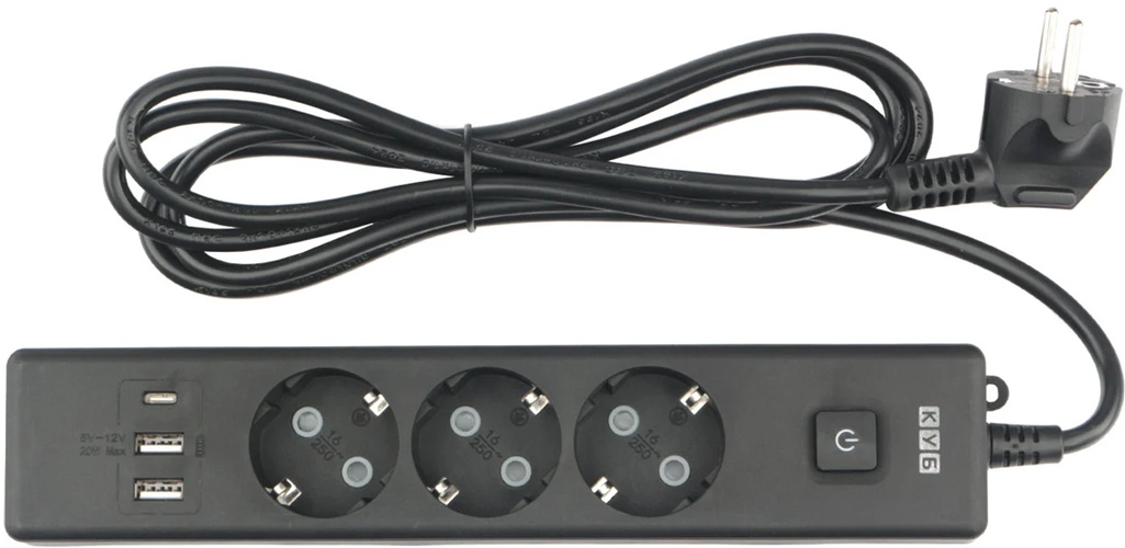 Удлинитель сетевой Power Cube PC-6B-2M