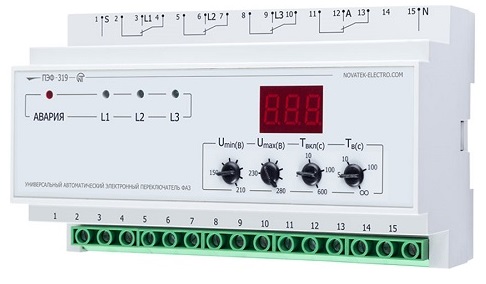 Реле напряжения Новатек-Электро 3425601401