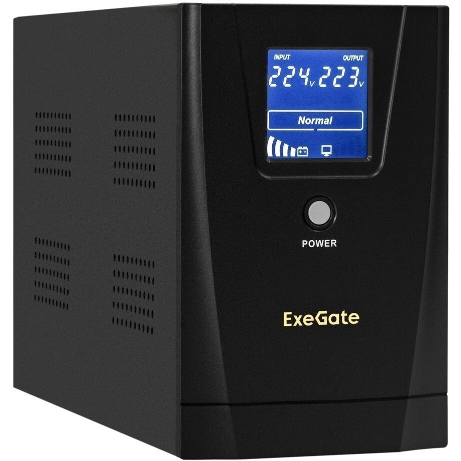 ИБП ExeGate SpecialPro Smart LLB-2200.LCD.AVR.4C13.RJ.USB