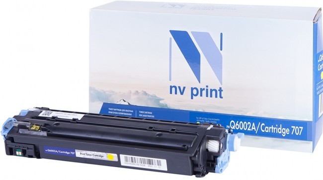 Тонер-картридж NVP NV-Q6002AY Желтый
