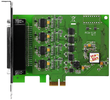 Плата ICP DAS PCIe-S118