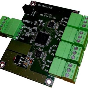 Преобразователь интерфейсов Инфотех AVT-USB/4RS232