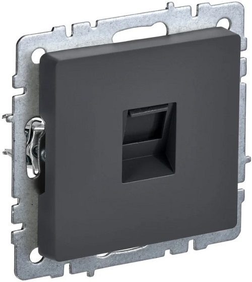 Розетка компьютерная IEK BR-K10-2-K53