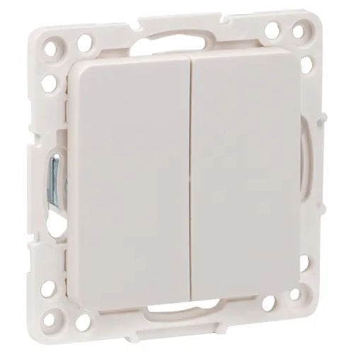Переключатель двухклавишный Механизм EKF EYV10-027-10
