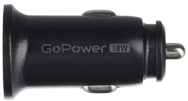 Зарядное устройство автомобильное GoPower GPQC11-1U