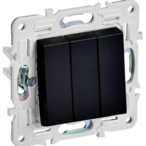 Выключатель трехклавишный IEK SK-V30-0-10-K02