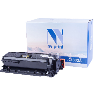 Тонер-картридж NVP CF332AY Желтый