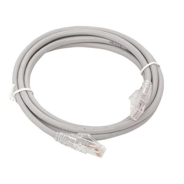 Кабель патч-корд EKF TRP-5EUTP-LSH-1M-GY
