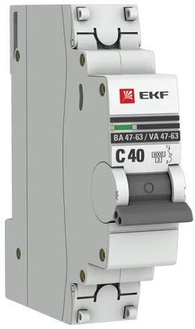 Автоматический выключатель EKF mcb4763-6-1-40C-pro