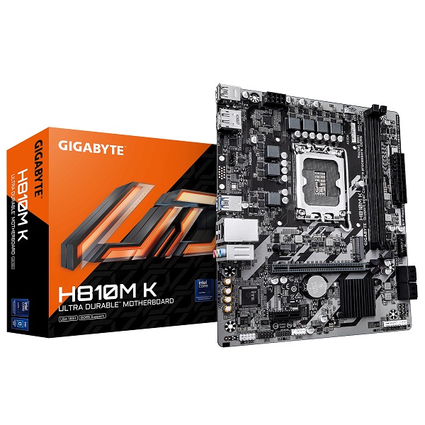 Материнская плата GIGABYTE H810M K, LGA1851, Intel H810, mATX