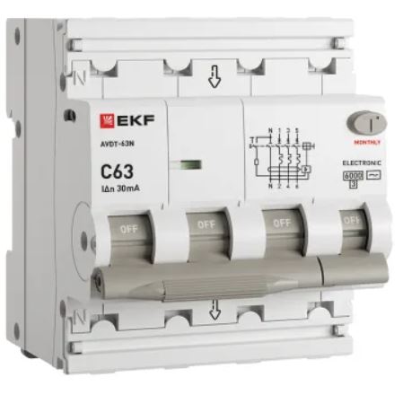 Автомат дифференциальный EKF D63N46E63C30