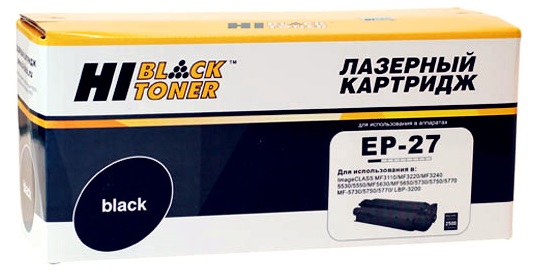 Тонер-картридж Hi-Black HB-EP-27 Черный