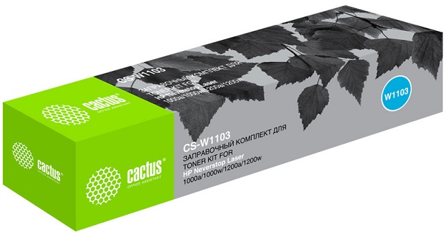 Тонер-картридж Cactus CS-W1103 Черный