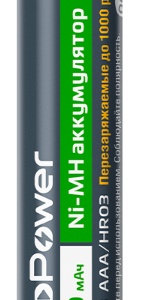 Аккумулятор GoPower HR03 AAA BL2