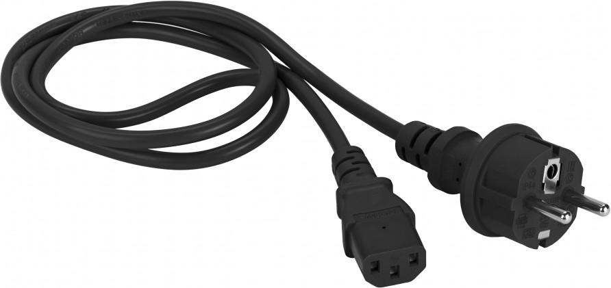 Кабель питания Lanmaster LAN-PP13/SH-3.0-BK
