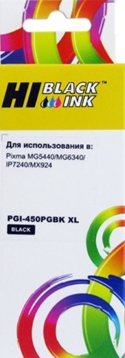 Тонер-картридж Hi-Black HB-PGI-450XL-PGBk Черный