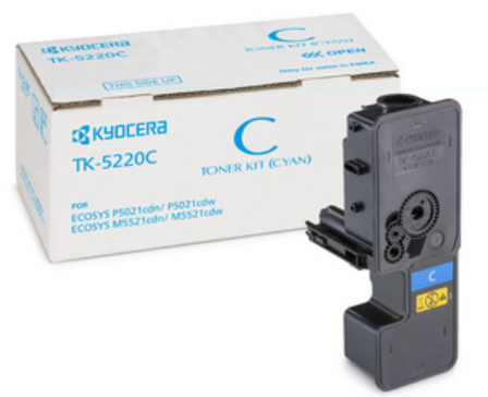 Тонер-картридж Kyocera TK-5220C Голубой