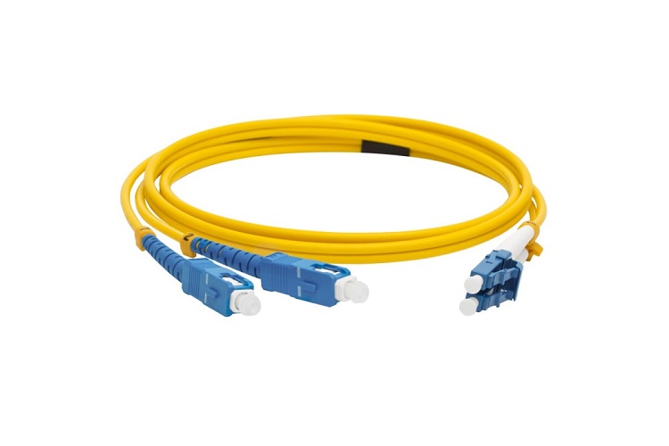Кабель патч-корд волоконно-оптический Lanmaster LAN-2LC-2SC/SU-10