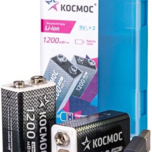 Аккумулятор Космос KOCLi9V1200mAh2B