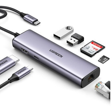 USB-концентратор UGREEN CM512 (90568)