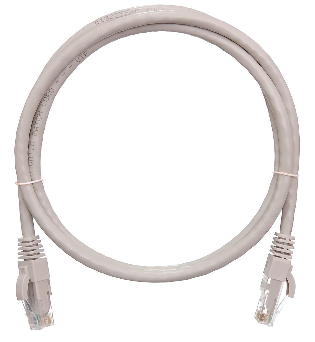 Кабель патч-корд U/UTP 6 кат. 15м NikoMax NMC-PC4UE55B-150-C-GY