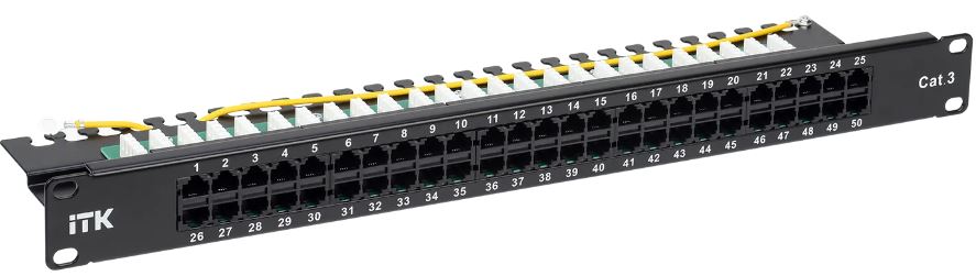Патч-панель GENERICA PP50-1UC03U-K05-G