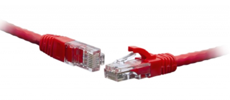 Кабель патч-корд U/UTP 6 кат. 10м SNR SNR-UU4-6-100-LST-RD