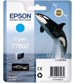 Тонер-картридж Epson C13T76024010 Голубой